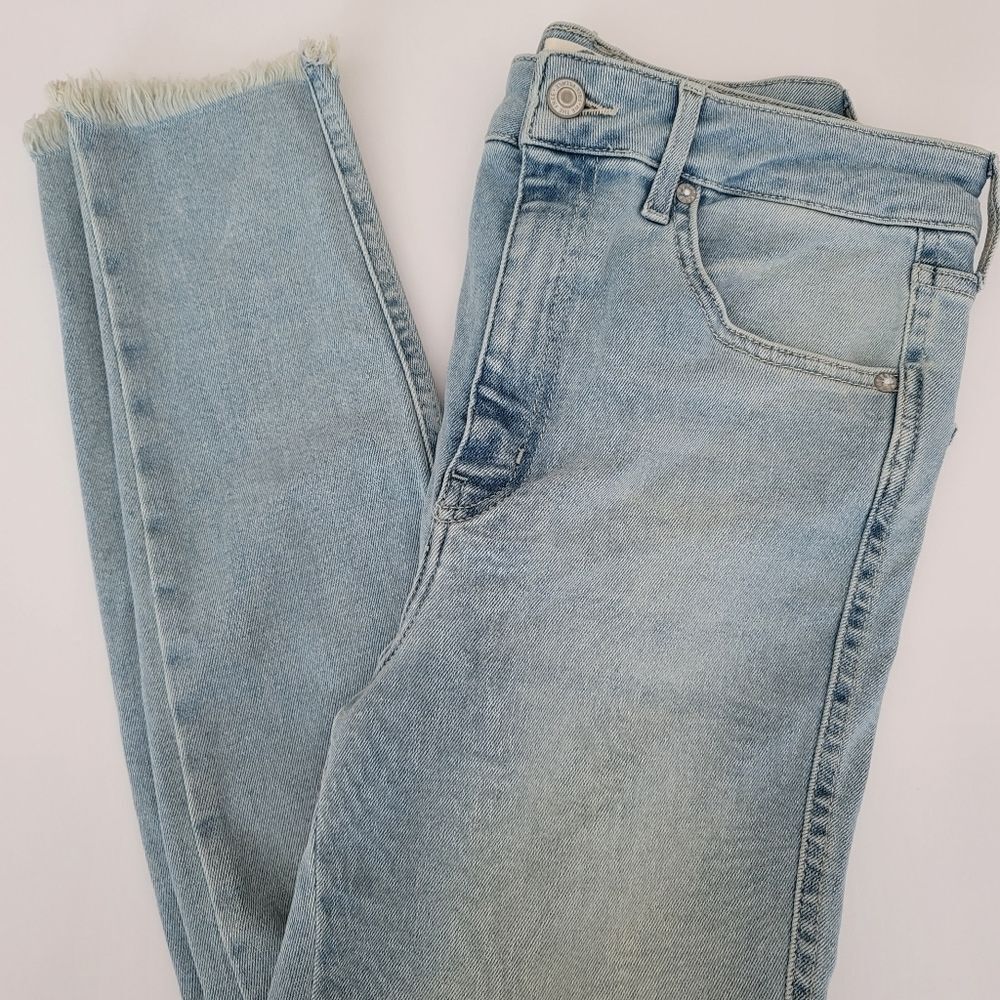 Free People Raw High-Rise Jeggings - Picture 3 of 6